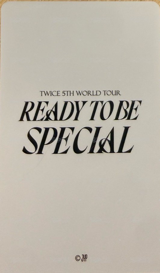 23’ 五巡 JYP JAPAN 滿額卡  背面