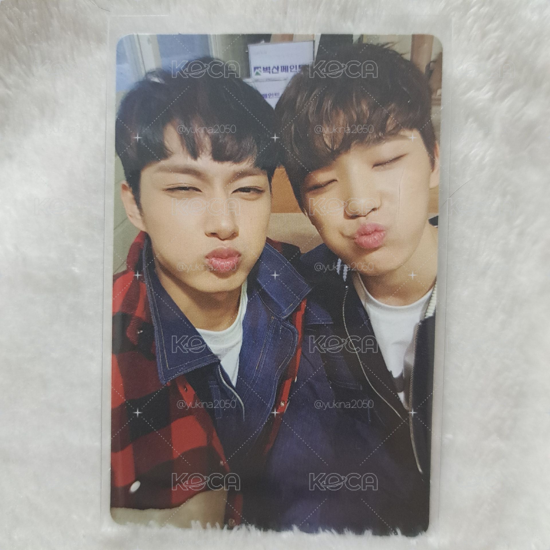 SEVENTEEN MINI3 專輯卡 雙人卡 文俊輝Jun 李燦 Dino