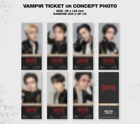 吸血鬼主題 隨機卡 GIFT ver.書籤