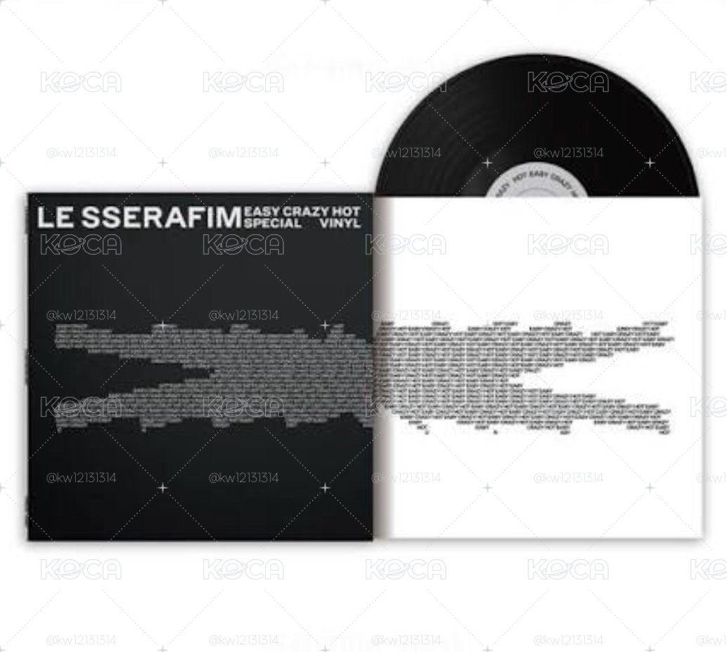 LE_SSERAFIM 黑膠唱片