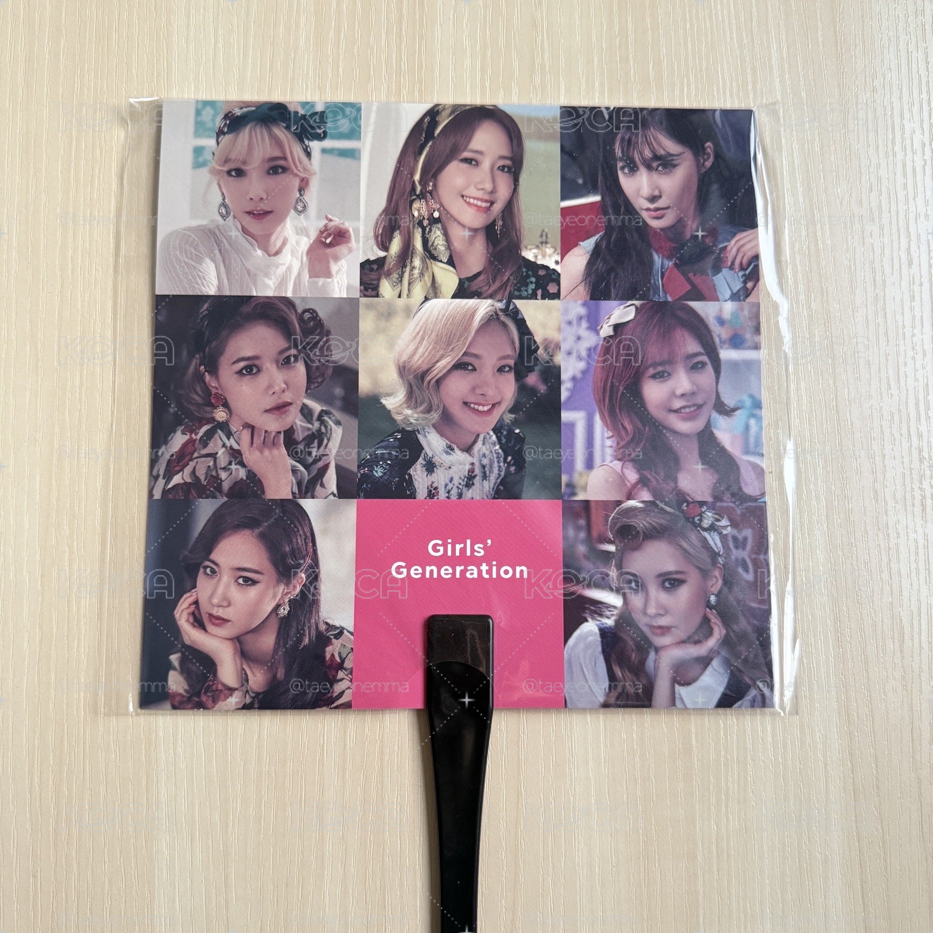 少時SMTOWN扇子