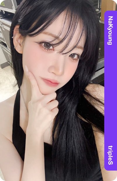 tripleS Nakyoung AA338 hellolive直播卡