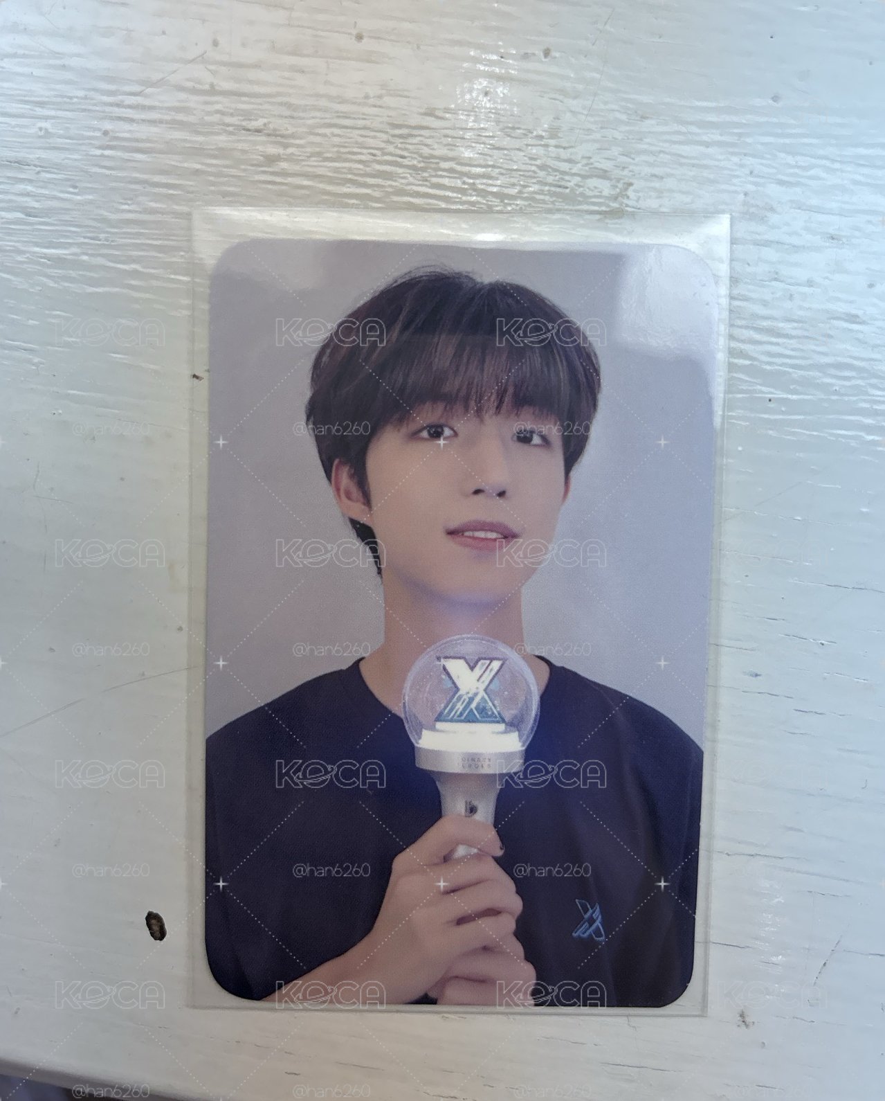 Official Light Stick sponge 特典卡 