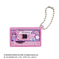 BANDAI 吊飾 扭蛋 迷你卡帶 /美樂蒂(A)