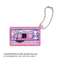 BANDAI 吊飾 扭蛋 迷你卡帶 /美樂蒂(A)