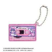 BANDAI 吊飾 扭蛋 迷你卡帶 /美樂蒂(A)