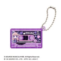 BANDAI 吊飾 扭蛋 迷你卡帶 /庫洛米(B)