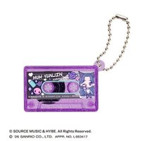 BANDAI 吊飾 扭蛋 迷你卡帶 /庫洛米(B)