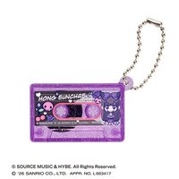 BANDAI 吊飾 扭蛋 迷你卡帶 /庫洛米(B)