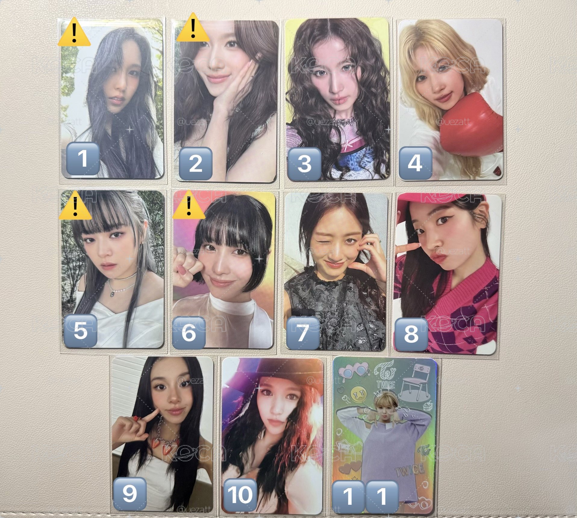 TWICE 專卡