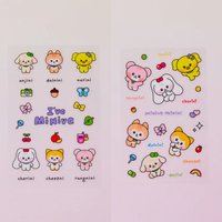 IVE X LINE FRIENDS 貼紙 minini