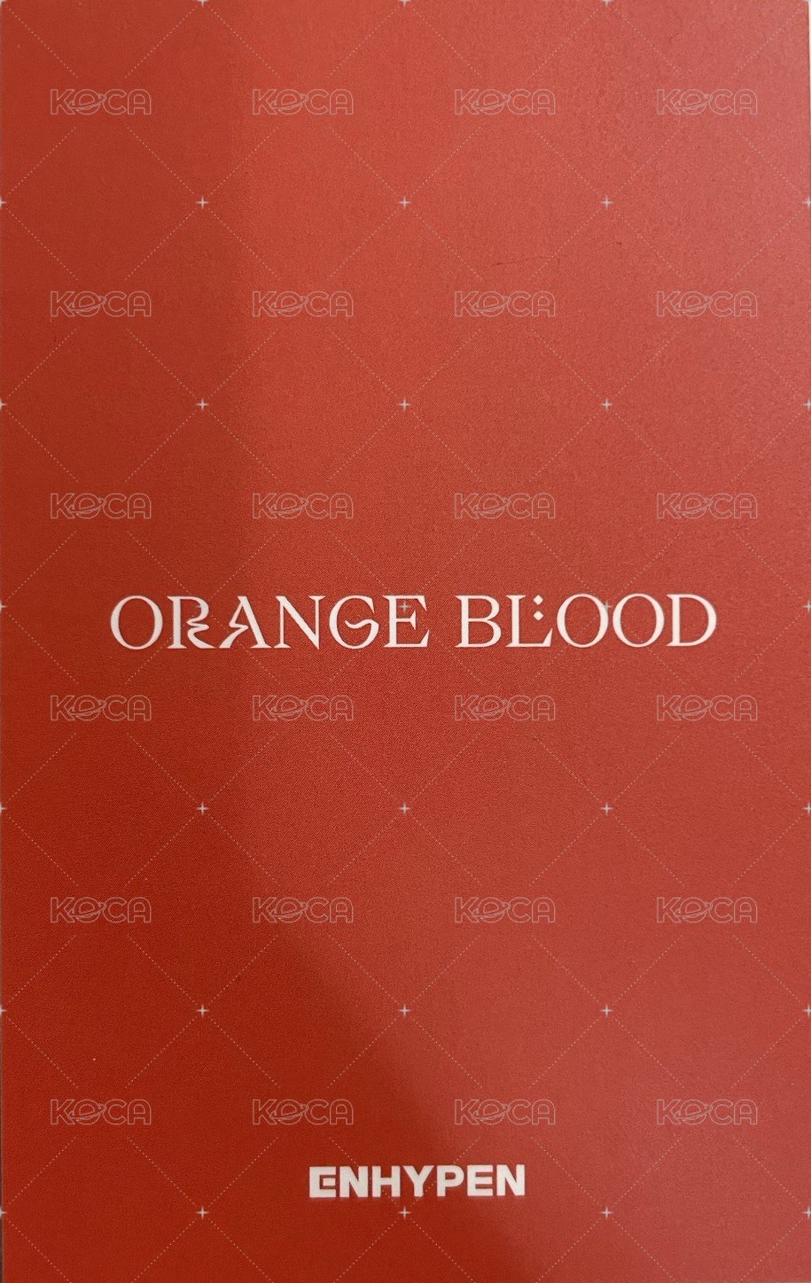 迷五 日咖 幸運卡 來日紀念卡 背面