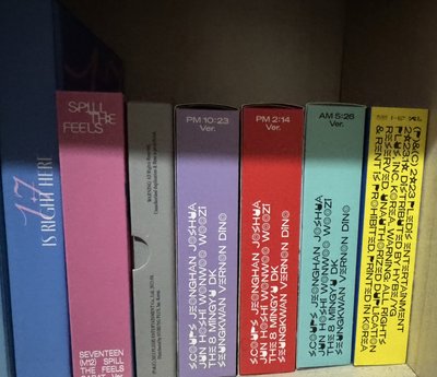 SEVENTEEN 專輯區 / 空專