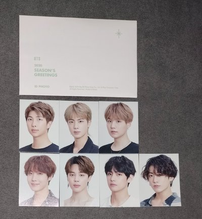 2020年曆 證件照組