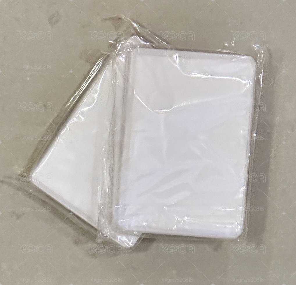 橫版覆膜硬卡套（一份五個）