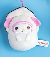 牡蠣造型吊飾 娃娃玩偶 美樂蒂牡蠣寶寶