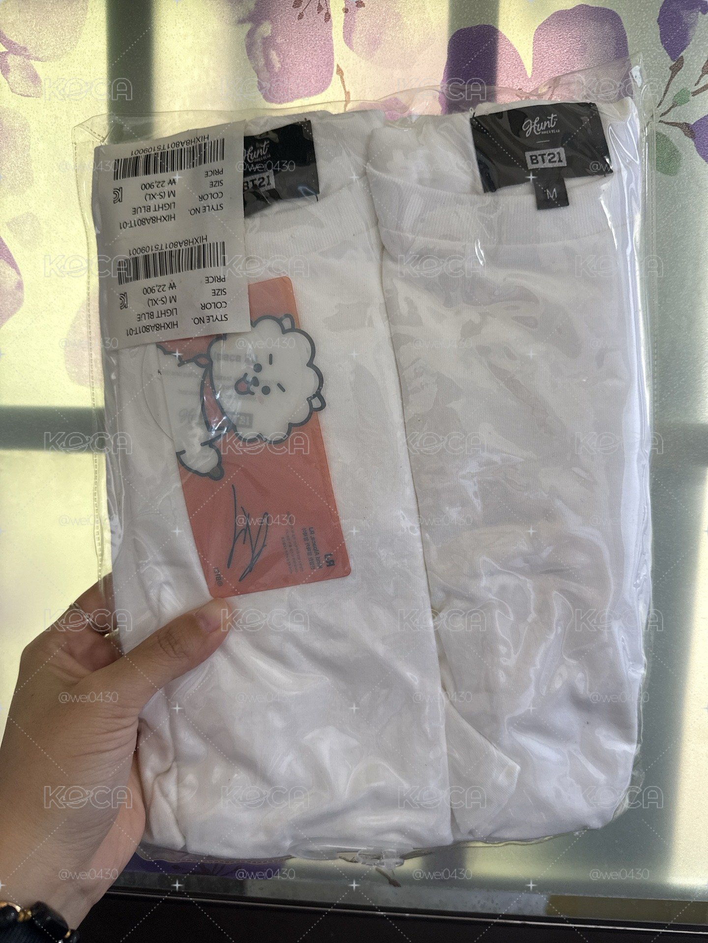 BT21 X HUNT聯名上衣