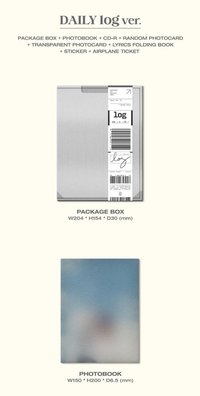 DAILY log ver. 專輯配置