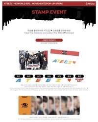 Movement Everline 快閃店集章卡