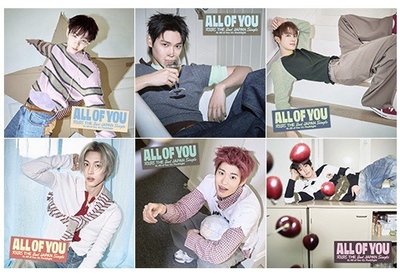 All of you 單封+環球特典卡