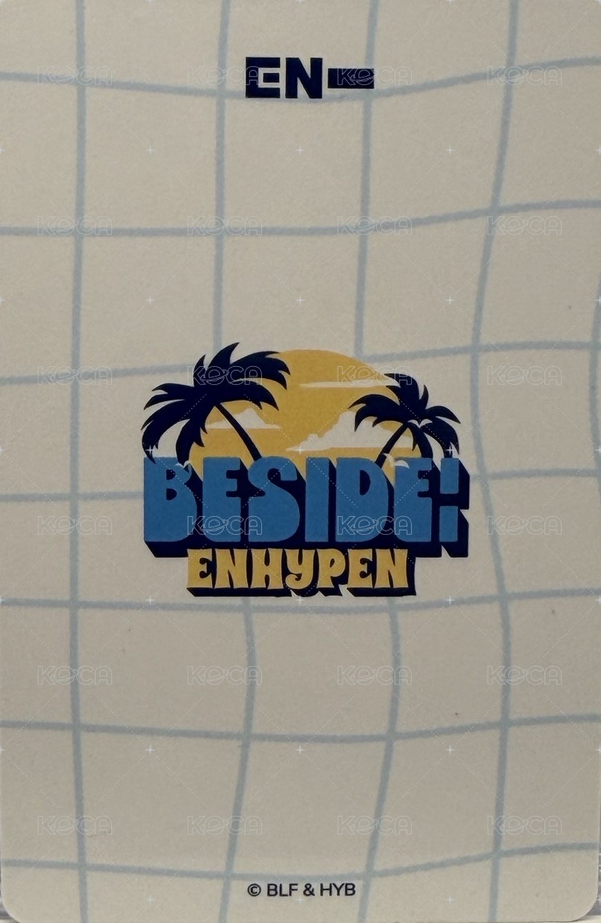 24夏週 周邊卡 日周外套卡 背面