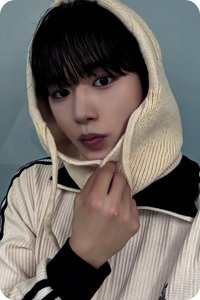 迷一 mnet 特典卡 頭套 ver.