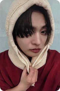 迷一 mnet 特典卡 頭套 ver.