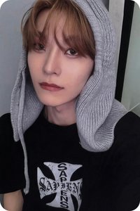 迷一 mnet 特典卡 頭套 ver.