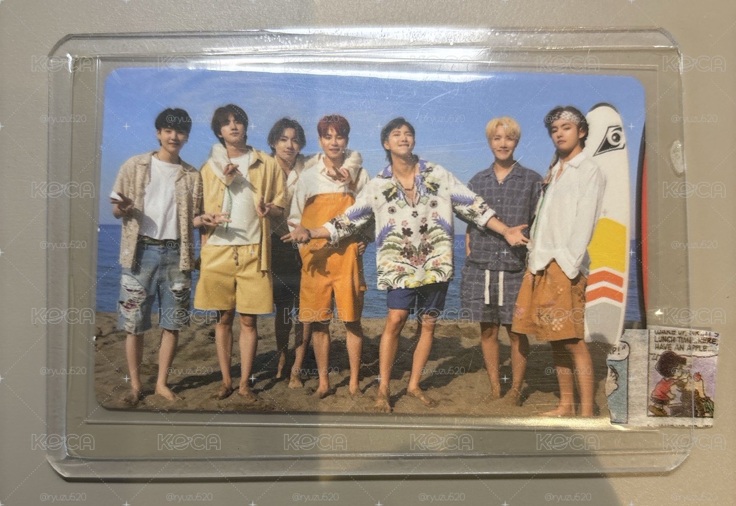 防彈in summer 防彈少年團BTS Butter團卡 P版