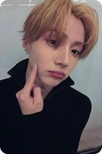 迷一 mnet 可愛臉頰 特典卡 