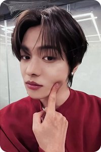 迷一 mnet 可愛臉頰 特典卡 