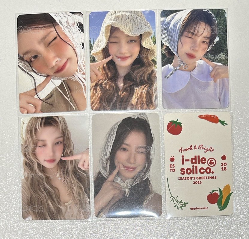 I-DLE[現貨可選成員] 年曆am特典