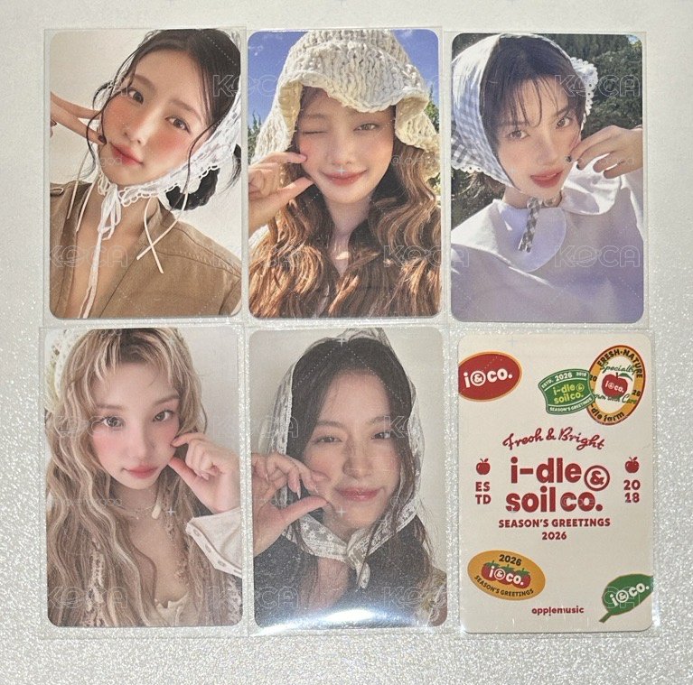 I-DLE[現貨可選成員] 年曆gm特典