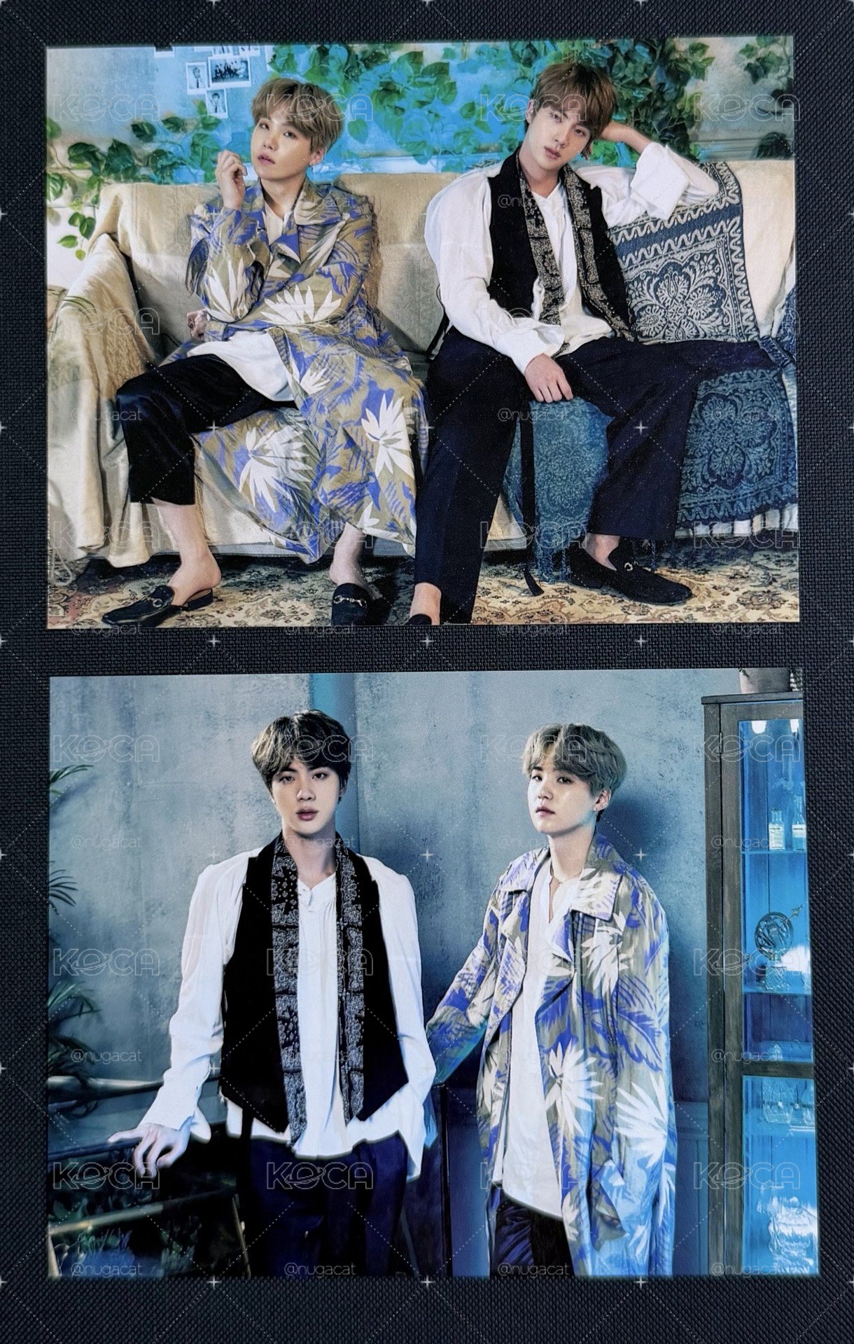 BTS 防彈少年團 韓五期 MAGIC SHOP POPUP 玧其 碩珍 SUGA JIN 雙人卡