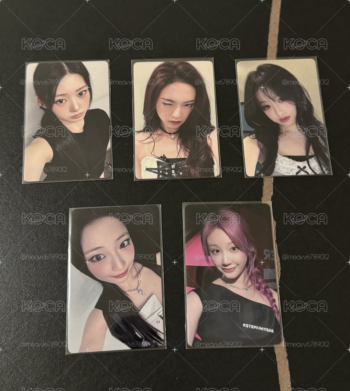 BABYMONSTER I Ahyeon I 台北FC 快閃店滿額卡（中文卡背）
