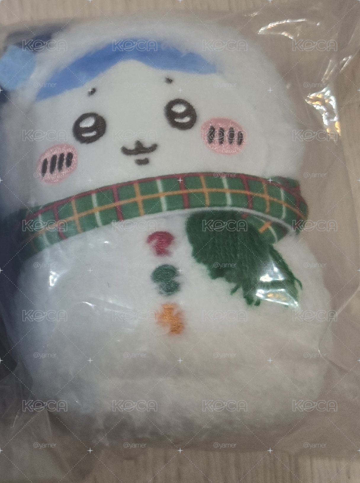小八雪人吊飾