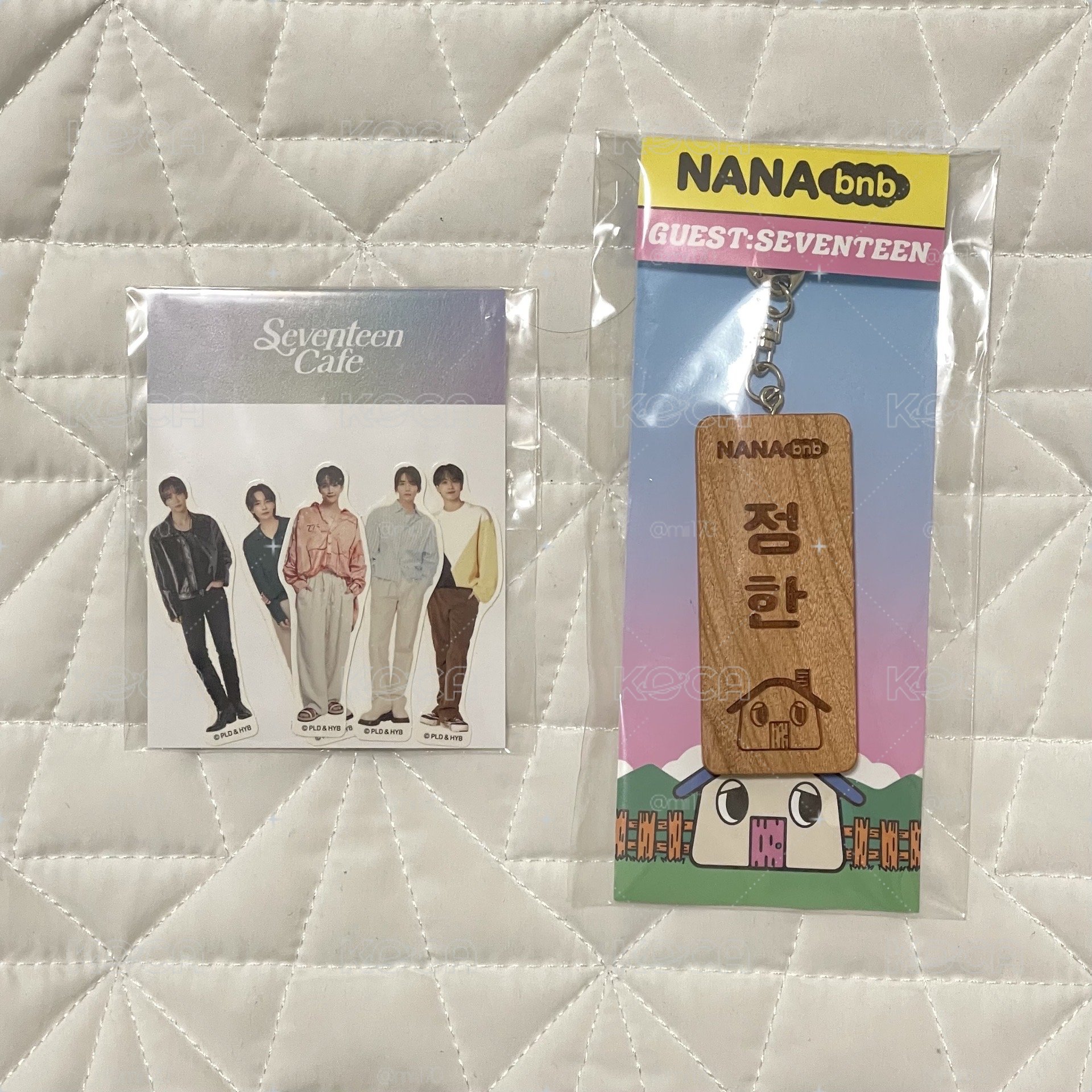 淨漢 25 cafe貼紙組 NANA bnb姓名吊飾