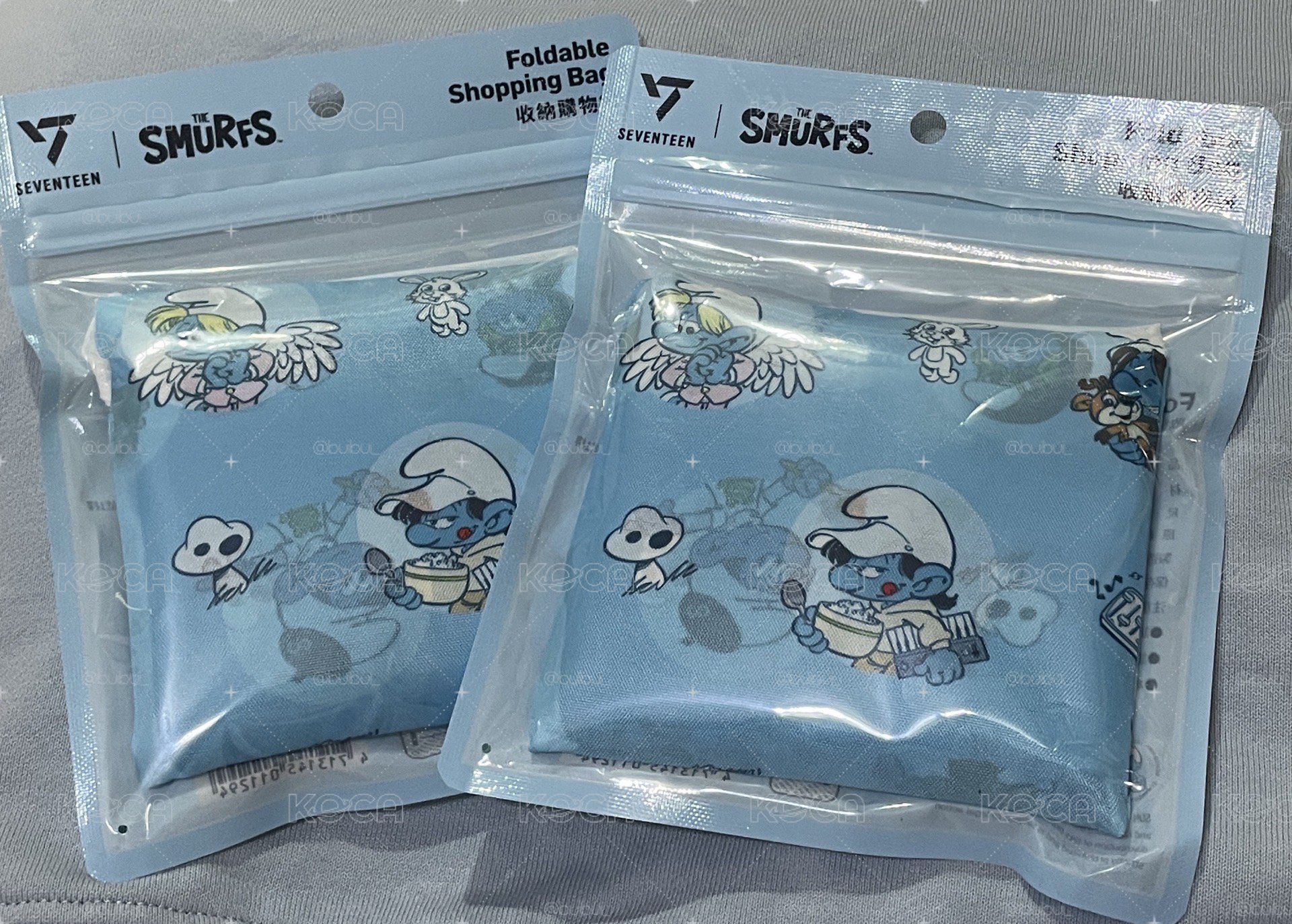 藍色小精靈 711 購物袋 
