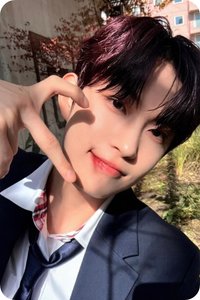 迷一 mp 手指比心 特典卡 