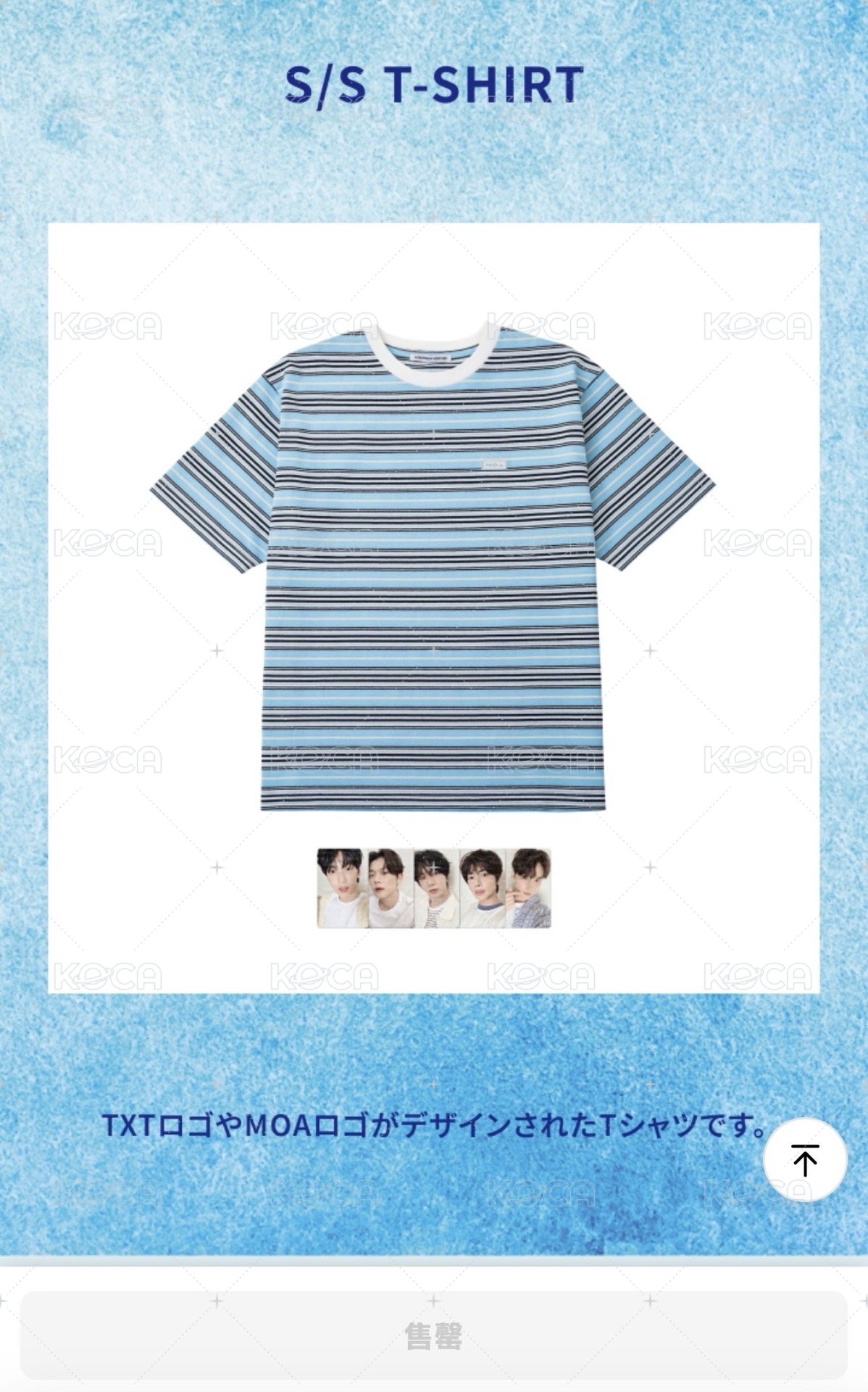 短T shirt（含卡）
