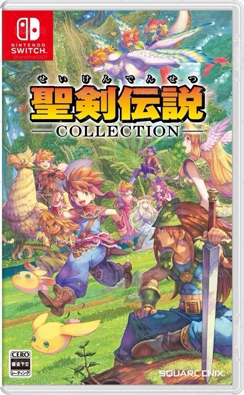 角色扮演 RPG 聖劍傳說 收藏集（有盒）
