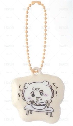ちいかわ baby 澎澎吊飾-獅薩