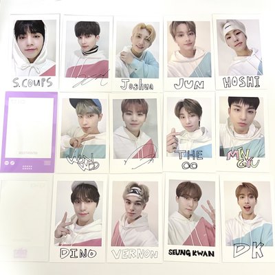 SEVENTEEN 2020 克拉島 周邊卡 AB整套