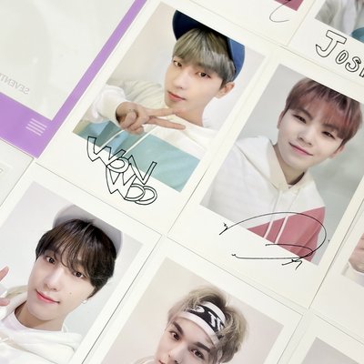 SEVENTEEN 2020 克拉島 周邊卡 AB整套