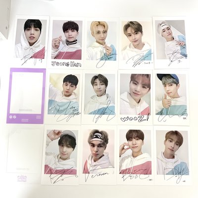 SEVENTEEN 2020 克拉島 周邊卡 AB整套