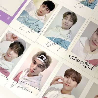 SEVENTEEN 2020 克拉島 周邊卡 AB整套