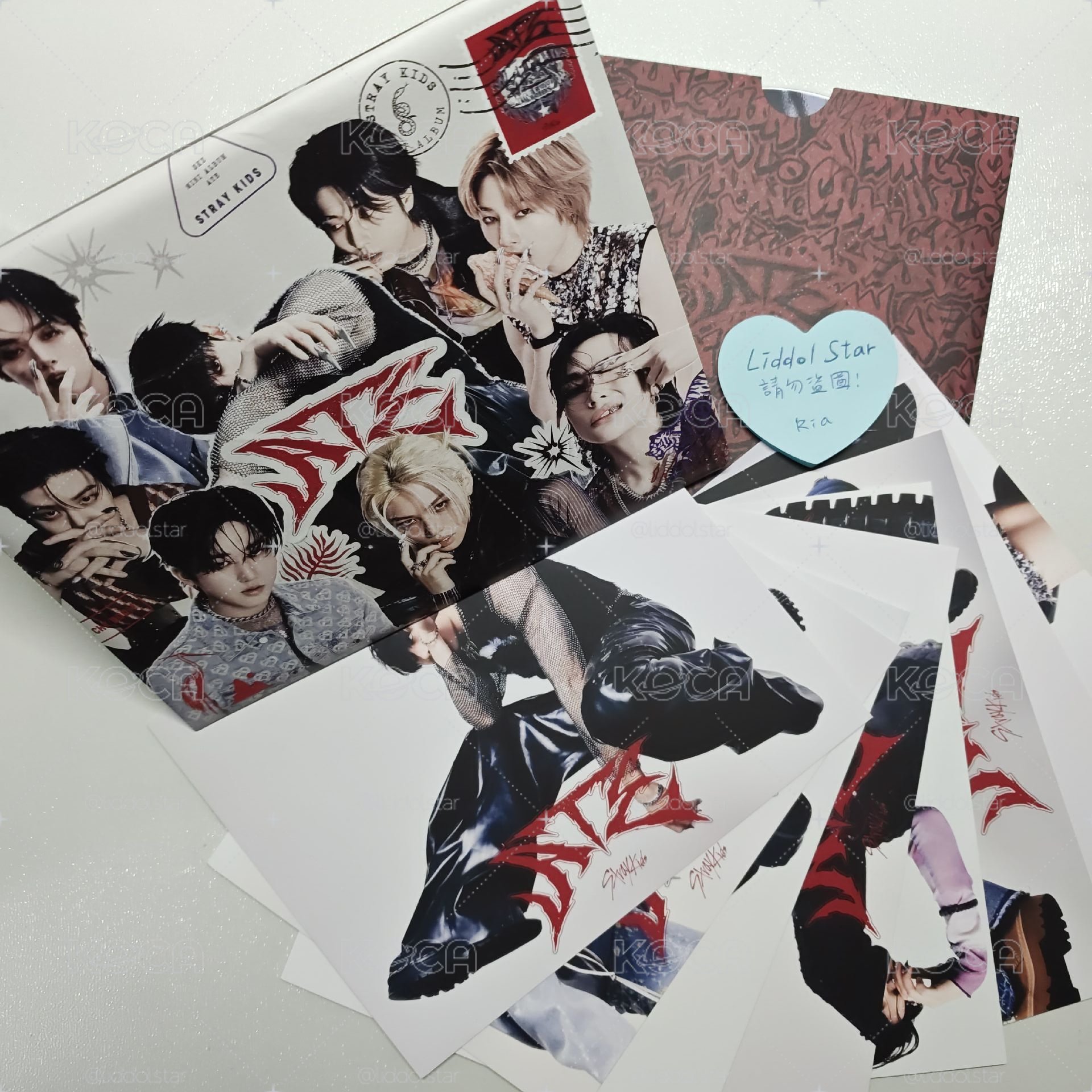 Stray Kids ATE 信封 空專