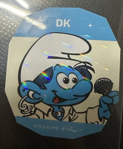 藍色小精靈貼紙