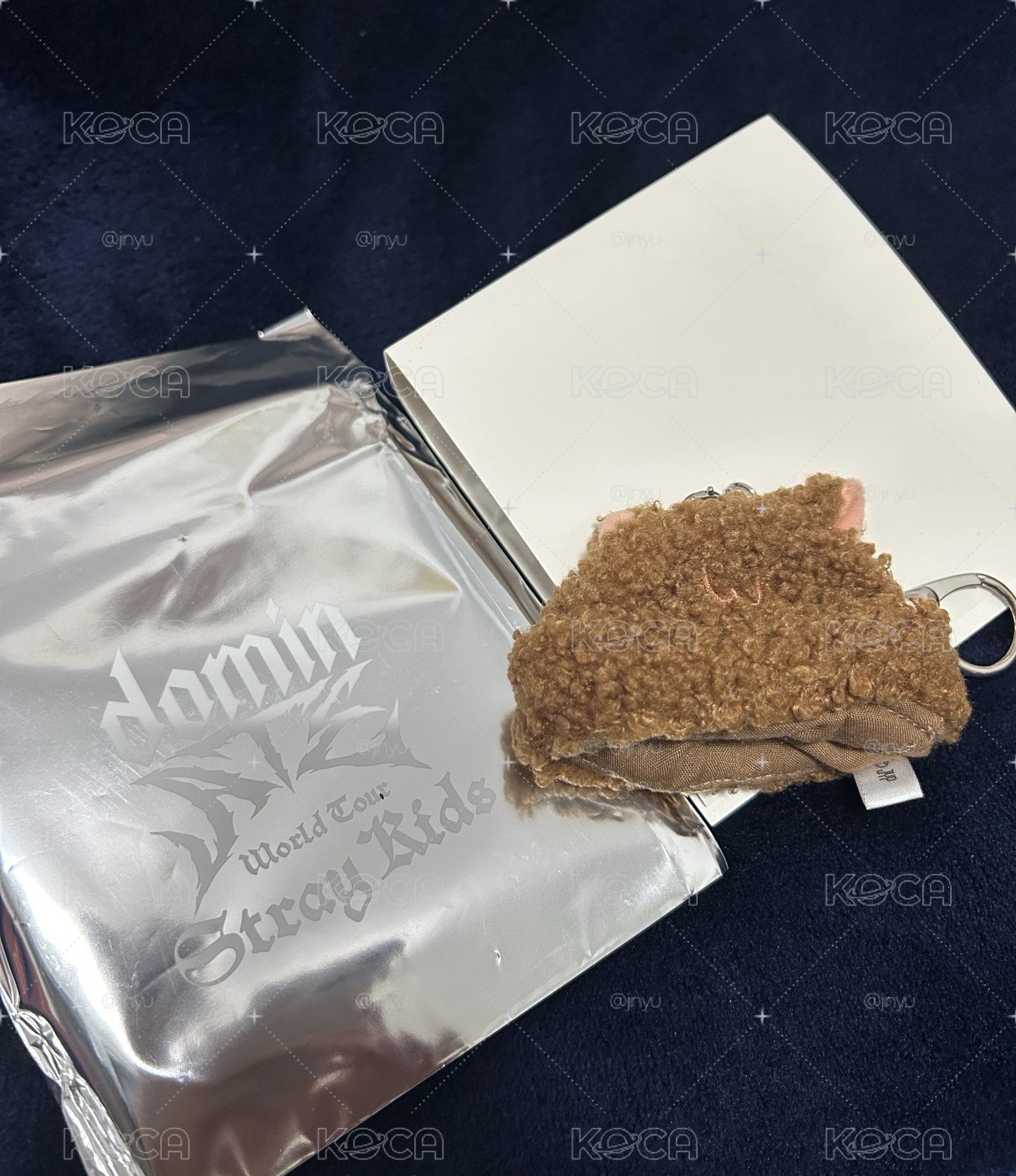 SKZOO日周迷你毛帽鑰匙圈 城