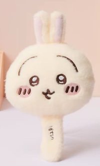 MINISO   鏡子 毛絨手拿鏡